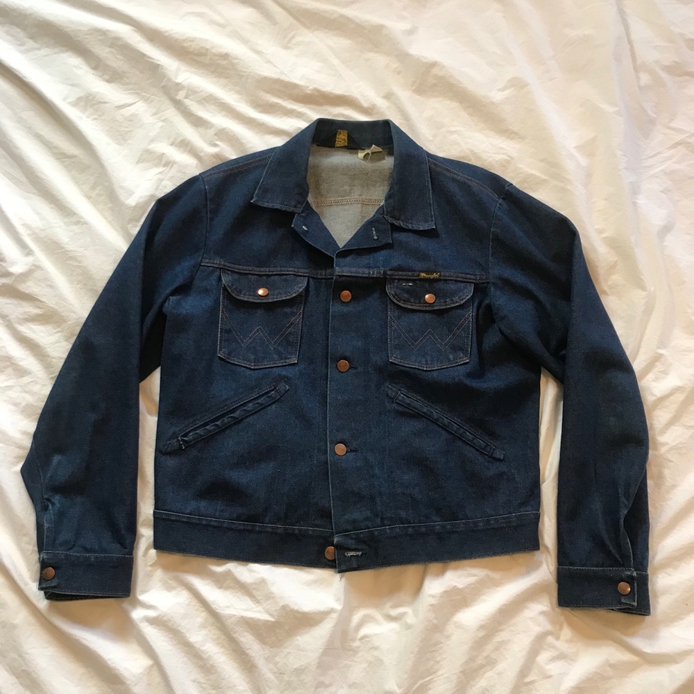 Vintage Wrangler 124MJ Denim Jacket